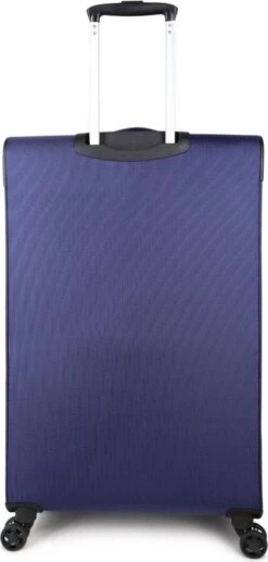 Decent D-Upright Large Koffer - 76 Cm Expandable - TSA Slot - Donkerblauw -Trolley Winkel 573x1200 5