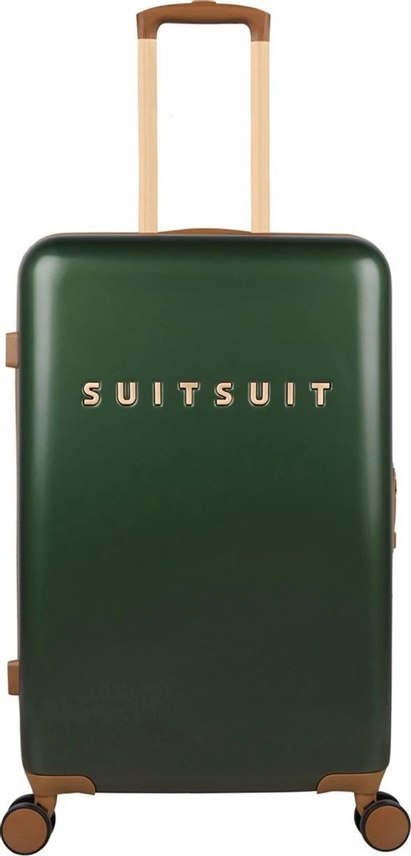 SUITSUIT - Fab Seventies Classic - Beetle Green - Reiskoffer (66 Cm) 14 SUITSUIT - Fab Seventies Classic - Beetle Green - Reiskoffer (66 Cm) - Afbeelding 12