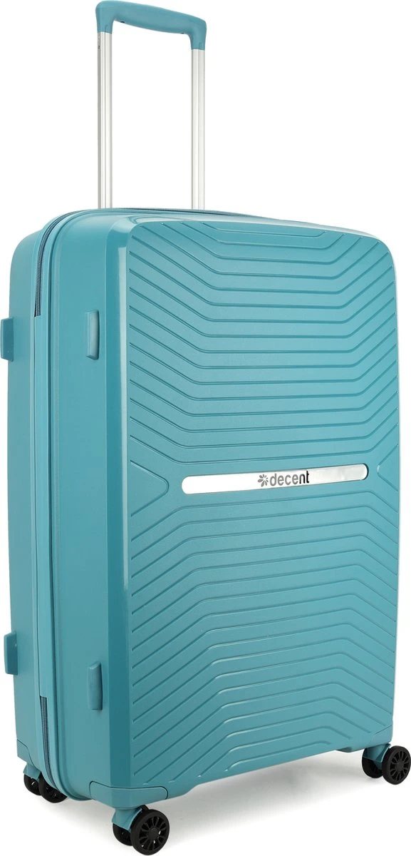 Decent CROSS-ONE PP Trolley 76 Cm - 94 Liter - TSA Slot - Petrol 4 Decent CROSS-ONE PP Trolley 76 Cm - 94 Liter - TSA Slot - Petrol - Afbeelding 2