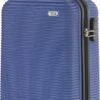 TravelZ Horizon Handbagagekoffer - 54cm Handbagage Trolley Met Gevoerde Binnenkant - Blauw