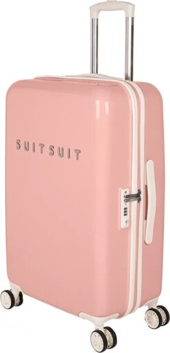 SUITSUIT - Fabulous Fifties - Papaya Peach - Reiskoffer (66 Cm) -Trolley Winkel 579x1200 3