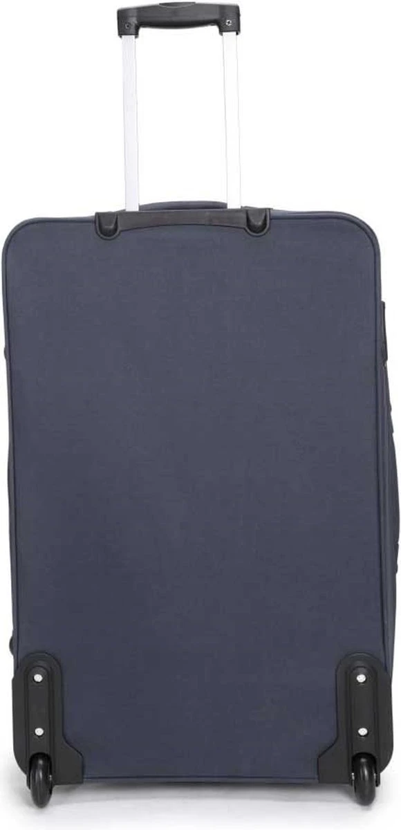 Decent Basic-Line Large Trolley 73 Cm - Donkerblauw 4 Decent Basic-Line Large Trolley 73 Cm - Donkerblauw - Afbeelding 3