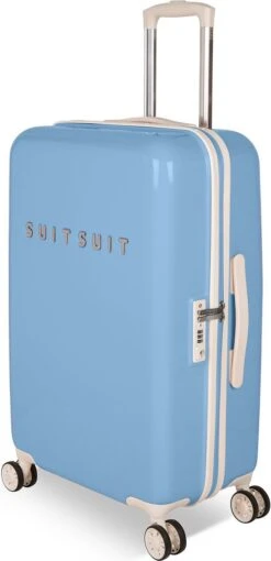 SUITSUIT - Fabulous Fifties - Alaska Blue - Reiskoffer (66 Cm) -Trolley Winkel 581x1200 7