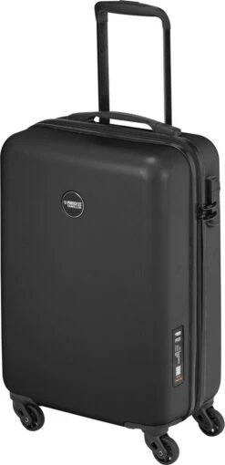 Princess Traveller PT01 - Handbagage Koffer - Pitch Black - S - 55cm -Trolley Winkel 581x1200 8