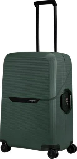 Samsonite Reiskoffer - Magnum Eco Spinner 69/25 (Medium) Forest Green -Trolley Winkel 583x1200 6