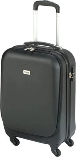 Princess Traveller Sydney - Handbagagekoffer - Laptop Vak - Zwart - S - 55cm -Trolley Winkel 585x1200