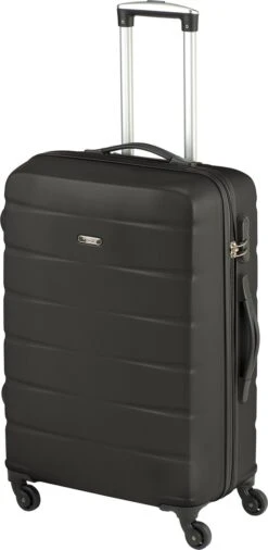 Princess Traveller Grenada - Reiskoffer - 68 Cm - Zwart -Trolley Winkel 586x1200 1