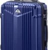 Tesla PC - Handbagage Koffer - 55x35x20 Cm - 4 Wielen - Blauw 1 Tesla PC - Handbagage Koffer - 55x35x20 Cm - 4 Wielen - Blauw -Trolley Winkel 586x1200