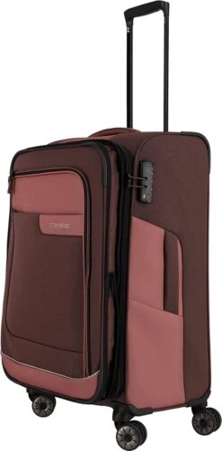 Travelite Zachte Koffer / Trolley / Reiskoffer - Viia - 67 Cm (medium) - Roze 22 Travelite Zachte Koffer / Trolley / Reiskoffer - Viia - 67 Cm (medium) - Roze -Trolley Winkel 592x1200 2