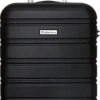 Globeless Handbagage Koffer - TSA Slot - 55x35x20cm - IATA Standaard Trolley - Zwart -Trolley Winkel 592x1200 7
