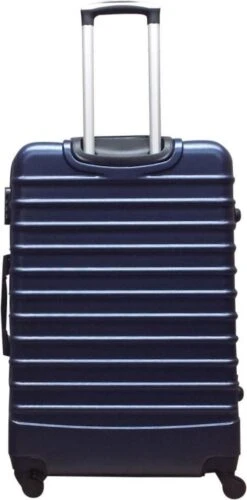 Castillo Quadrant 2 Delige ABS Kofferset (XL + S) - Donkerblauw -Trolley Winkel 593x1200 9