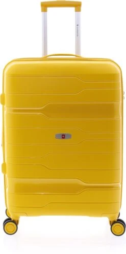 Gladiator Boxing Middelgrote Koffer Expandable 67 Cm 70/80 Liter TSA Slot - Kurkumageel 18 Gladiator Boxing Middelgrote Koffer Expandable 67 Cm 70/80 Liter TSA Slot - Kurkumageel -Trolley Winkel 597x1200