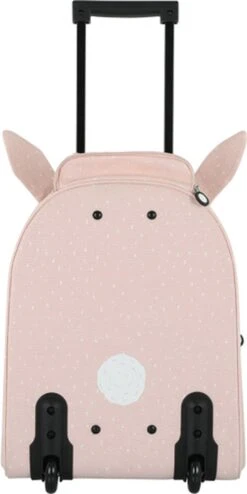 Trixie - Trolley Kinderkoffer - Reistrolley - Mrs Rabbit -Trolley Winkel 600x1200 9