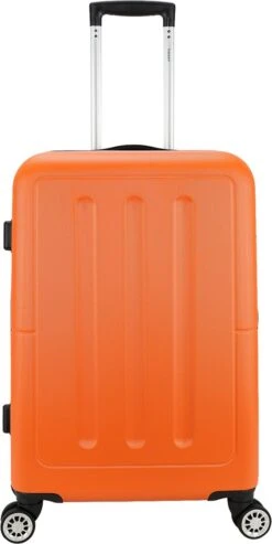 Decent Neon-Fix 2.0 Medium Koffer 66 Cm - 65 Liter - Oranje -Trolley Winkel 601x1200 1