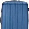 Decent Tranporto-One Medium Koffer - 66 Cm - TSA Slot - Dark Blue -Trolley Winkel 601x1200