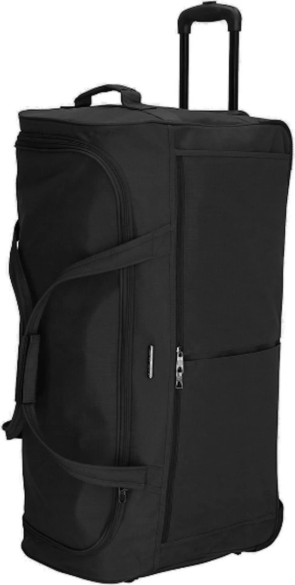Reiskoffer - Reiskoffer Met Wielen - TSA Cijferslot - 100 Liter - Zwart 4 Reiskoffer - Reiskoffer Met Wielen - TSA Cijferslot - 100 Liter - Zwart - Afbeelding 2