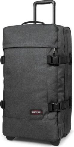 Eastpak TRANVERZ M Reiskoffer (67 X 35.5 X 30 Cm) - Black Denim -Trolley Winkel 607x1200 3