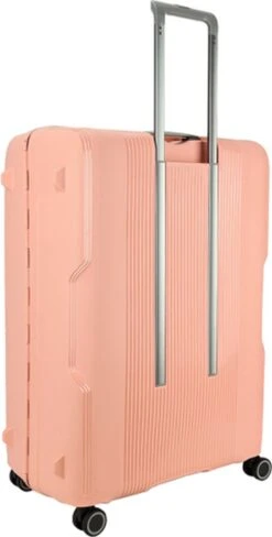 Decent Handbagage Koffer / Trolley / Reiskoffer - 55 Cm - 38 Liter - Polypropyleen - On-Tour - Roze 34 Decent Handbagage Koffer / Trolley / Reiskoffer - 55 Cm - 38 Liter - Polypropyleen - On-Tour - Roze -Trolley Winkel 608x1200 8