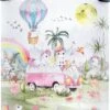 Koffer - Unicorn - Regenboog - Kinderen - 35x55x20 Cm - Handbagage - Trolley - Fotokoffer -Trolley Winkel 610x1200 5
