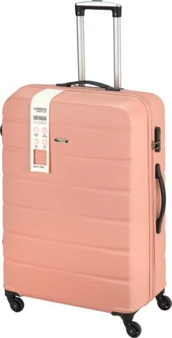 Princess Traveller Grenada - Reiskoffer - Dirty Pink - L - 76cm -Trolley Winkel 611x1200 3