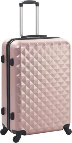 VidaXL 3-delige Harde Kofferset ABS Roségoud -Trolley Winkel 611x1200 5