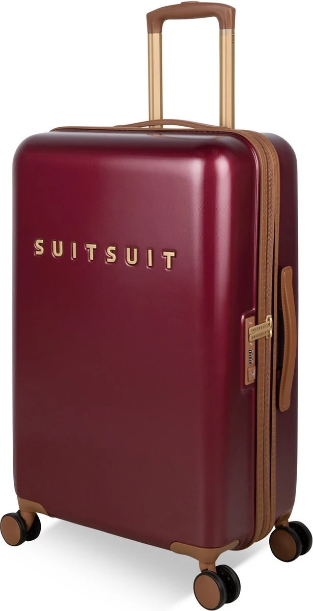 SUITSUIT - Fab Seventies Classic - Biking Red - Reiskoffer (66 Cm) 7 SUITSUIT - Fab Seventies Classic - Biking Red - Reiskoffer (66 Cm) - Afbeelding 5