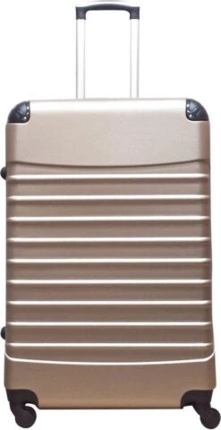 Castillo Quadrant 2 Delige ABS Kofferset (XL + S) - Champagne -Trolley Winkel 617x1200 1