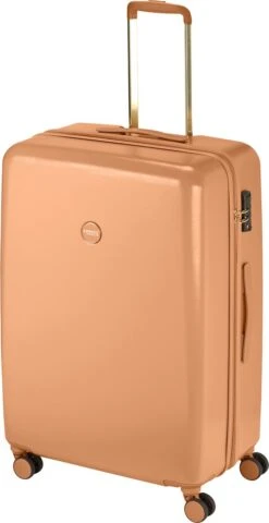 Princess Traveller Harlem - Kofferset - Camel - SL -Trolley Winkel 618x1200 5