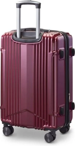 Tesla PC - Reiskoffer - 65 Cm - 4 Wielen - Rood 10 Tesla PC - Reiskoffer - 65 Cm - 4 Wielen - Rood -Trolley Winkel 620x1200 1