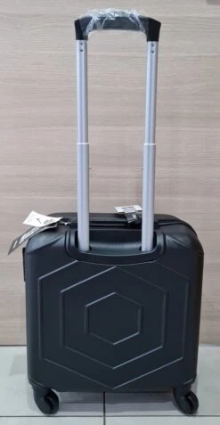 Trolley - Reiskoffer - Princess Traveller Valencia ABS Black -Trolley Winkel 621x1200 15