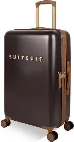 SUITSUIT - Fab Seventies Classic - Espresso Black - Reiskoffer (66 Cm) -Trolley Winkel 626x1200 8