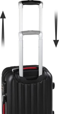 Monzana Koffer Hardcase - Basislijn / M - Zwart 17 Monzana Koffer Hardcase - Basislijn / M - Zwart -Trolley Winkel 628x1200 10