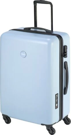 Princess Traveller PT01 - Reiskoffer - Poolhouse Blue - M - 67cm -Trolley Winkel 628x1200 2