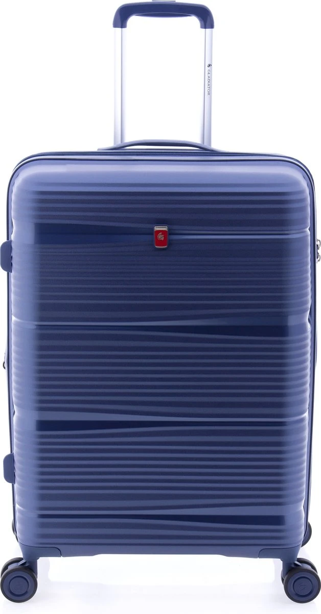 Gladiator Bionic M Spinner 65 Expandable - TSA Slot - Blauw 4 Gladiator Bionic M Spinner 65 Expandable - TSA Slot - Blauw - Afbeelding 2