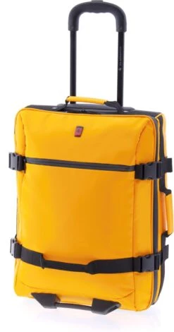 Gladiator Polar Handbagage Laptop Wieltas / Koffer - 55 Cm - 14 Inch - Geel