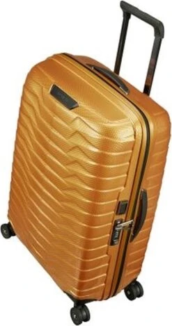 Samsonite Proxis Spinner 69/25 Honey Gold -Trolley Winkel 632x1200