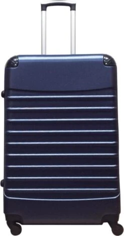 Castillo Quadrant 2 Delige ABS Kofferset (XL + S) - Donkerblauw -Trolley Winkel 634x1200 7