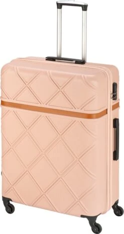 Princess Traveller Whistler - Reiskoffer - Roze - Large - 76cm -Trolley Winkel 637x1200 3