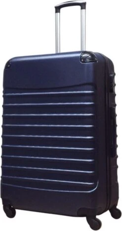 Castillo Quadrant 2 Delige ABS Kofferset (XL + S) - Donkerblauw -Trolley Winkel 637x1200 5