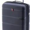 Gladiator Bionic S Handbagage Koffer Expandable - 55 Cm - TSA Slot - Zwart -Trolley Winkel 640x1200 5