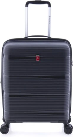 Gladiator Bionic S Handbagage Koffer Expandable - 55 Cm - TSA Slot - Zwart -Trolley Winkel 641x1200 2