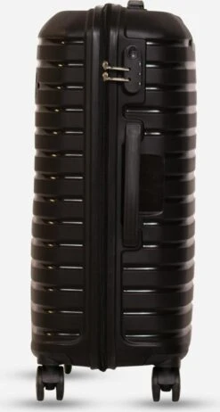 ©TROLLEYZ - Berlin No.11 - Reiskoffer 69cm Met Cijferslot - Dubbele Wielen - 360° Spinners - 100% Polypropyleen- Reiskoffer In Night Black -Trolley Winkel 642x1200 7