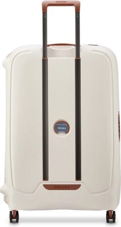 Delsey Harde Koffer / Trolley / Reiskoffer - Moncey - 76 Cm (large) - Wit -Trolley Winkel 643x1200