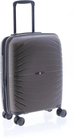 Gladiator Kick-Off Handbagage Koffer Expandable - 55 Cm - 36/40 Liter - Eco Friendly Recyclebaar PP - Khaki Groen -Trolley Winkel 647x1200 8