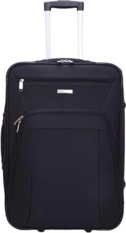 Decent Basic-Line Handbagage Trolley 53 Cm - Zwart -Trolley Winkel 649x1200 1