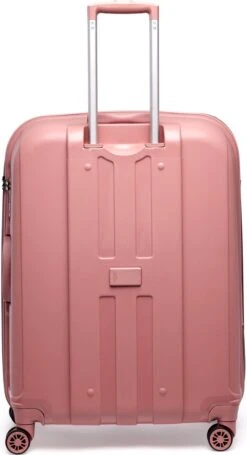 ©TROLLEYZ - Paris No.5 - Reiskoffer - 78cm Met TSA Slot - Dubbele Wielen - 360° Spinners - 100% Polypropyleen - Reiskoffer In Rose Blush 17 ©TROLLEYZ - Paris No.5 - Reiskoffer - 78cm Met TSA Slot - Dubbele Wielen - 360° Spinners - 100% Polypropyleen - Reiskoffer In Rose Blush -Trolley Winkel 651x1200