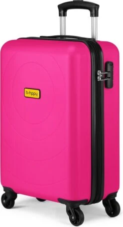 BHPPY - Flamingo Pink - Handbagage (55 Cm) -Trolley Winkel 651x1200 5