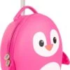 Boppi - Kindertrolley - Pinguïn (roze) - Handbagage - Lichtgewicht - Duurzaam - 17L -Trolley Winkel 651x1200 6