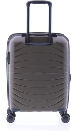 Gladiator Kick-Off Handbagage Koffer Expandable - 55 Cm - 36/40 Liter - Eco Friendly Recyclebaar PP - Khaki Groen -Trolley Winkel 653x1200 2