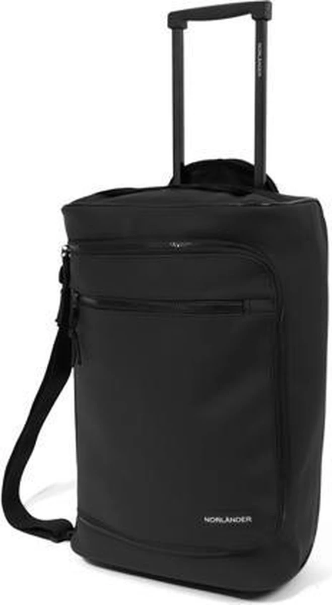Norlander Lyon Trolleytas - Dull PU - 21 Liter - Zwart 3 Norlander Lyon Trolleytas - Dull PU - 21 Liter - Zwart
